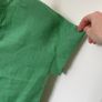 Green linen blouse Uk 8-12 Image 6