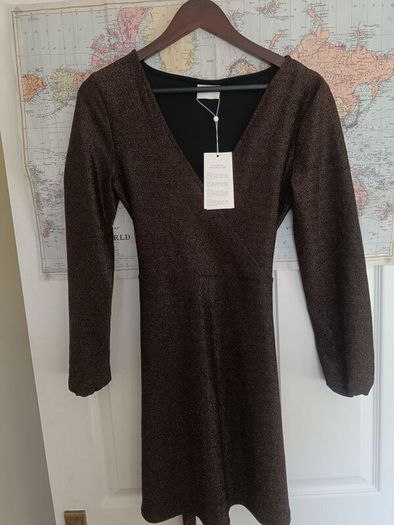 Gold Vila dress