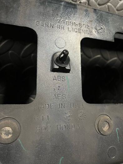 Honda civic Em1 USDM rear garnish