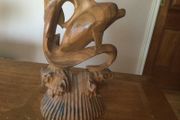 Vintage Wood Carving X 2. ( Reduced)