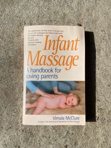 Baby massage book