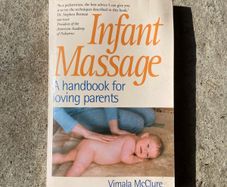 Baby massage book