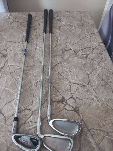 Kids golf clubs and bag