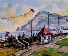 bray the ol' days watercolour