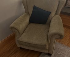 Free Yellow Armchair - comfortable - needs clean