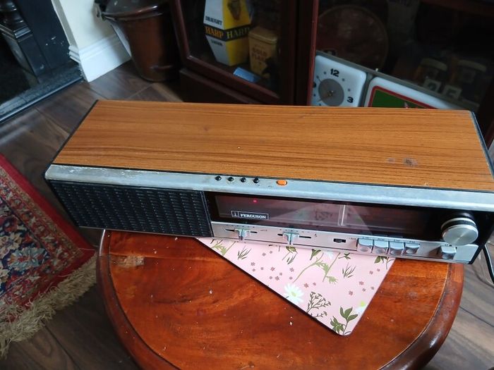 Vintage Ferguson Clock Radio