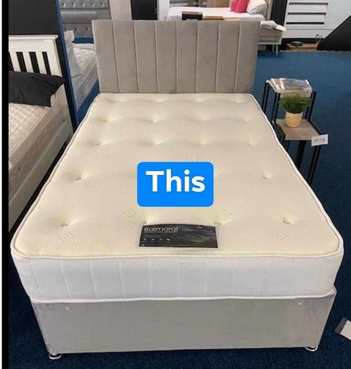 Brand New Stylist Divan Beds Instock. Tufted Memory Foam Mattresses And Optional Drawers Available. 3ft, 4ft, 4ft6, 5ft And 6ft Sizes Available