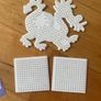 Hama beads, boards,  and storage box Image 5