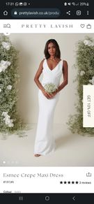 Pretty Lavish - Esmee Crepe Maxi Dress