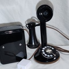 1920's  Automatic Electric Candlestick Telephone (Type 21) with Ringer Box