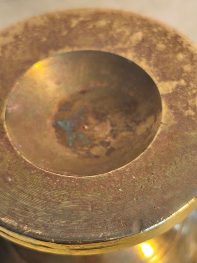 Vintage Brass Mortar and Pestle