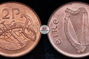 [#2287] - Ireland 1996 | 2 Pence | Irish 2p | KM.21a | UNC
