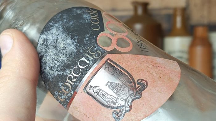 469 - Cork Milk Producers 800th Anniversary of Cork City Collectible Decorative Milk Bottle