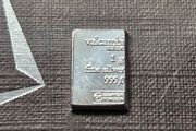 1 gram Silver Bar - Valcambi 999
