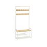Coat Rack with Bench Image 2