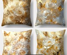 Beautiful 4 set cushion covers