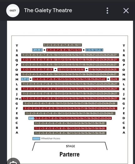 Gaiety panto tickets