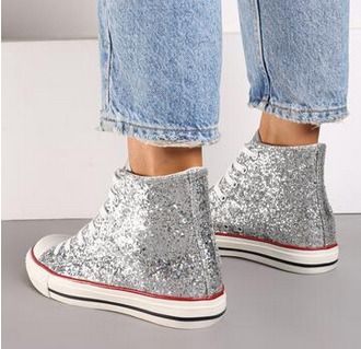 Eye-catching Lace Up Shoes size 6 - great for parties, festivals, special event, dancing etc