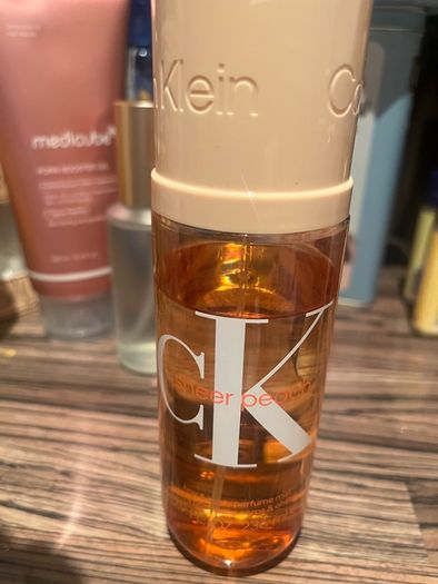 Calvin Klein Sheer peach hair/body perfume 236ml