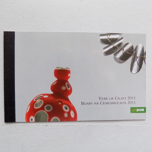 Ireland 2011.Year of Crafts.Prestige Stamp Booklet.Complete Five panes.Mint never hinged.