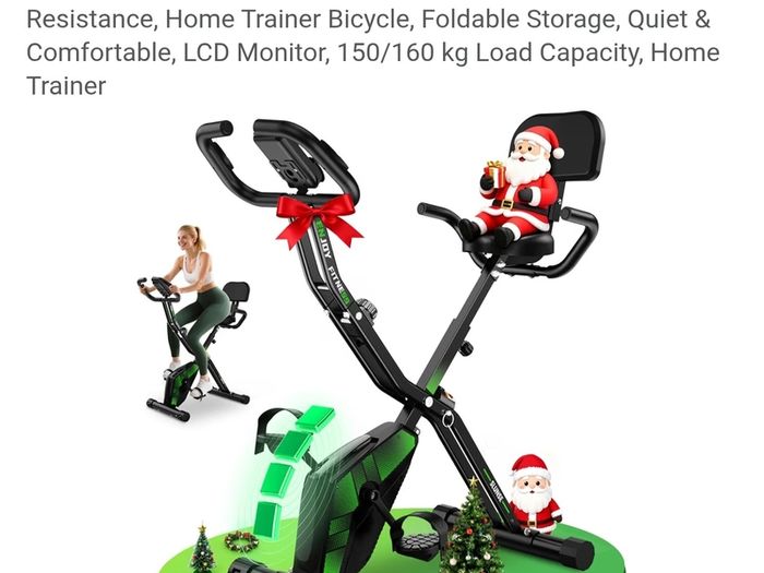 Foldable exercise bike