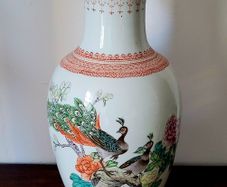 60s chinese decorative posey vase