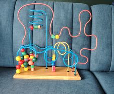 Bead Roller Coaster Toy
