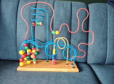 Bead Roller Coaster Toy