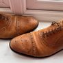 Mens Marks and Spencer Sartorial brogues size 8 Image 4