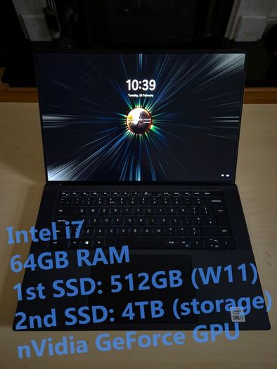 Dell XPS workstation with upgraded specs. Check it out!