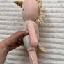 Cuddle + Kind ELLA Unicorn Plush Plush Doll Handmade In Peru approx. 35 cm. Used Please see photos Image 8