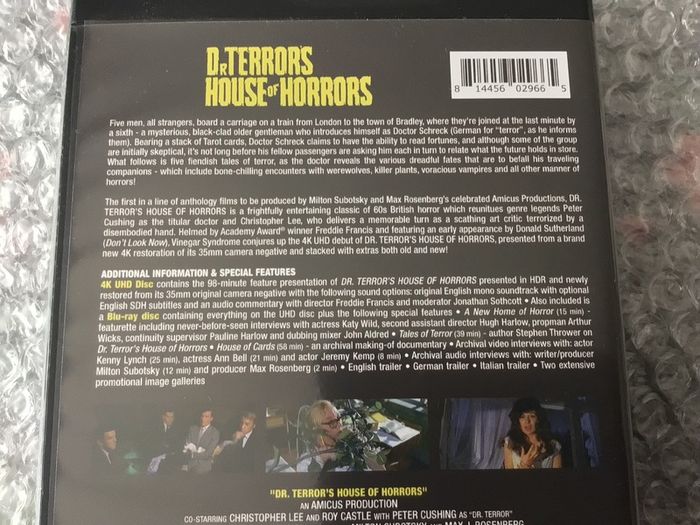 Dr Terrors House of Horrors 4K UHD