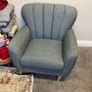Grey single chair Image 2