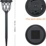 Solar Garden Lights Outdoor Pathway Light Solar Powered Waterproof Stake Lights Outside Ornaments for Patio Lawn Yard Ground Backyard Courtyard Dusk to Dawn Auto On/Off,6 Pack Image 3