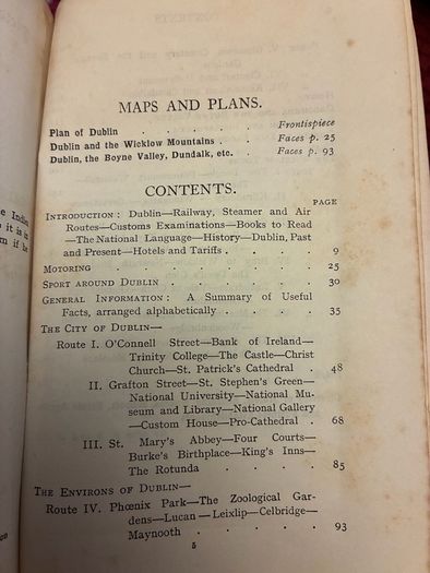 Ward Lock & CO's Dublin( Dun Laoghaire, Bray, Boyne Valley)