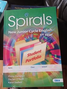 Spirals Student PORTFOLIO, new unused