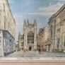 Framed Vernon Bartlett Print of Bath Image 3