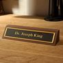 Customisable Classic style desk nameplate Image 2
