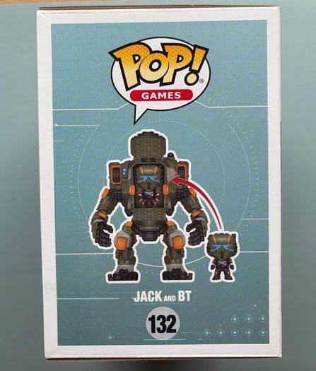 Funko Pop - Jack and BT 132 - Titanfall 2 Game - Vinyl Action Figure