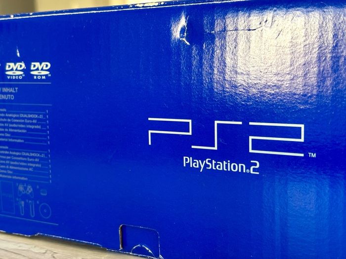 Original Sony PlayStation 2 Console Boxed and Beautiful