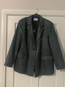 glittery blazer new