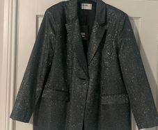 glittery blazer new