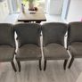 4 x Diamond Furniture Dining Chairs Image 3