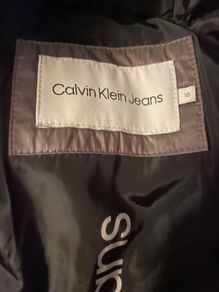 calvin klein puffer jacket