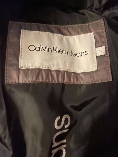 calvin klein puffer jacket