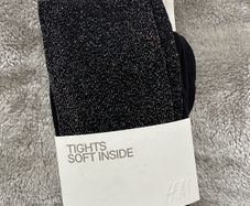 Sparkly tights for a girl, 122/128cm, 6-8 years