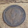 Great Britain UK 1945 Half Penny George VI Coin - free standard postage Image 2