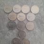 13 x Irish 5p coins see add for years Image 2