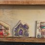 Rustic Whimsical Town Floating Shelf Image 5