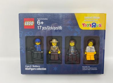 Lego 5004574 Cops and Robbers minifigure collection Toys R Us Exclusive Bricktober 2016